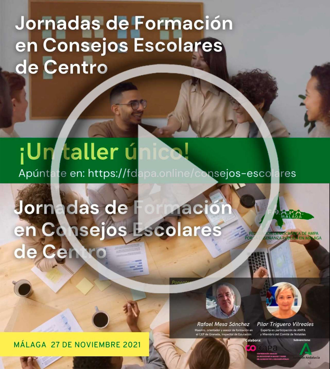 Formación de Consejos escolares-2021
